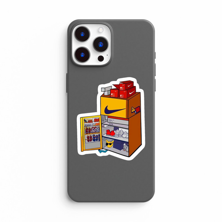 استیکر لپ تاپ و موبایل بووم طرح قفسه مدل Nike کد FD36