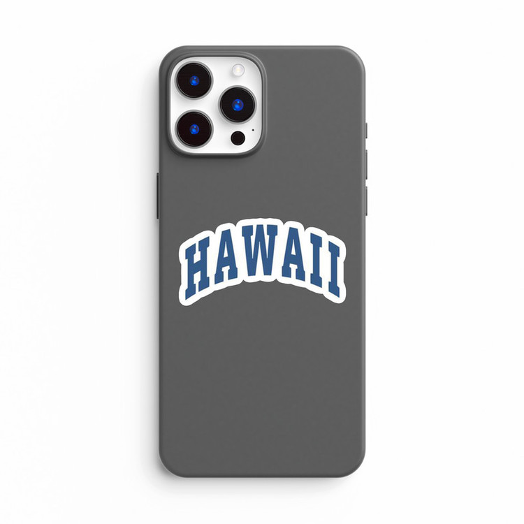 استیکر لپ تاپ و موبایل بووم طرح نوشته مدل Hawaii کد FD16