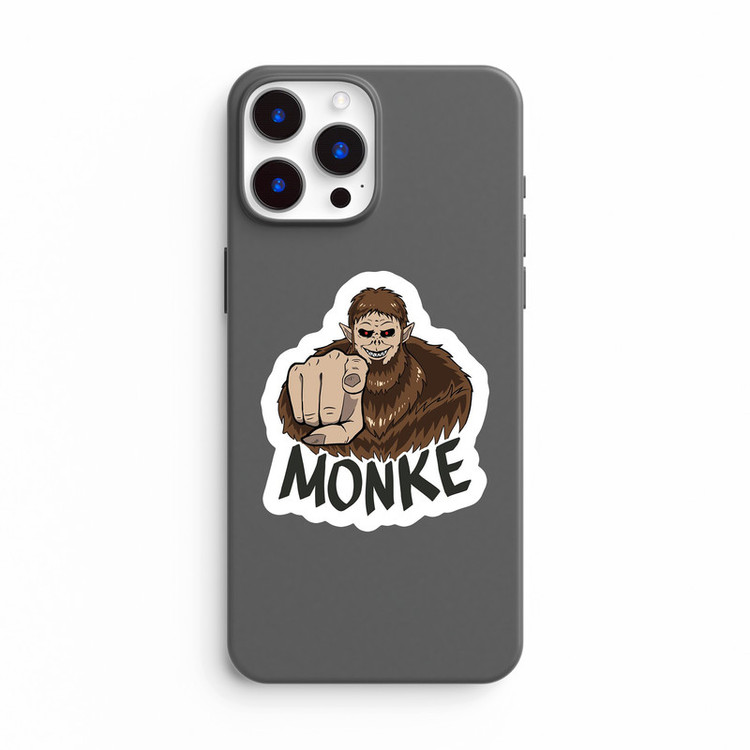 استیکر لپ تاپ و موبایل بووم طرح انیمه Attack On Titan مدل Beast Monke کد SM1