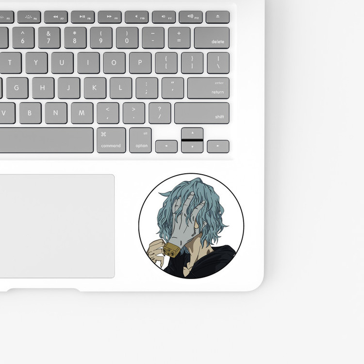 استیکر لپ تاپ و موبایل بووم طرح انیمه My Hero Academy مدل Shigaraki Tomura کد SM33
