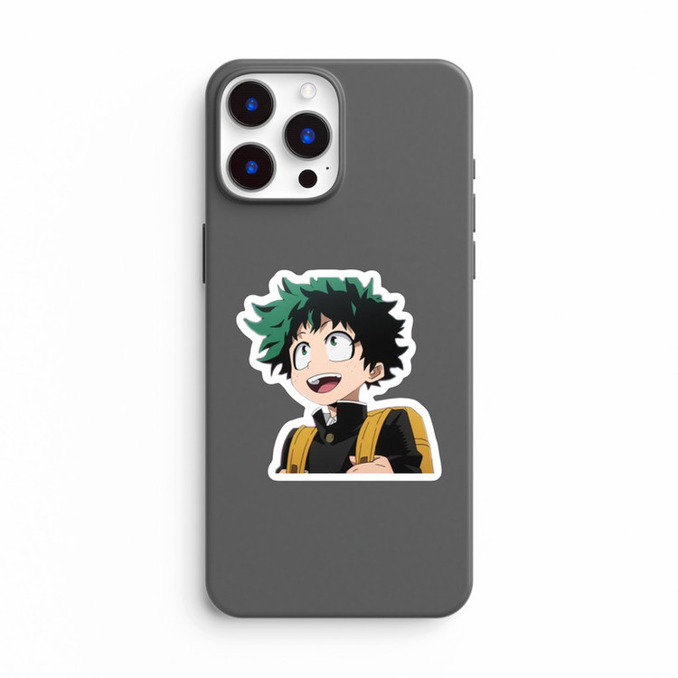 استیکر لپ تاپ و موبایل بووم طرح انیمه My Hero Academy مدل Izuku کد SM23