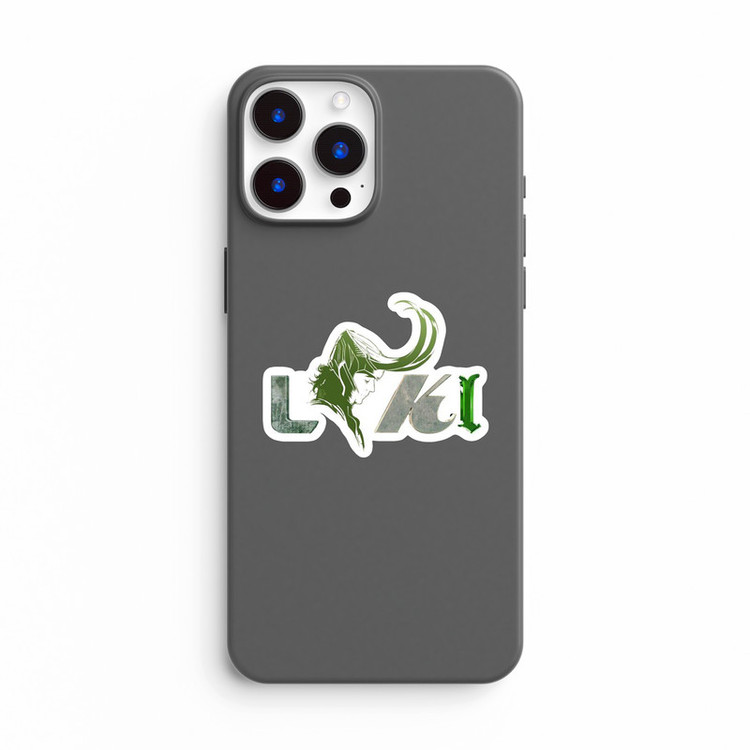 استیکر لپ تاپ و موبایل بووم طرح نوشته مدل Loki کد KT31