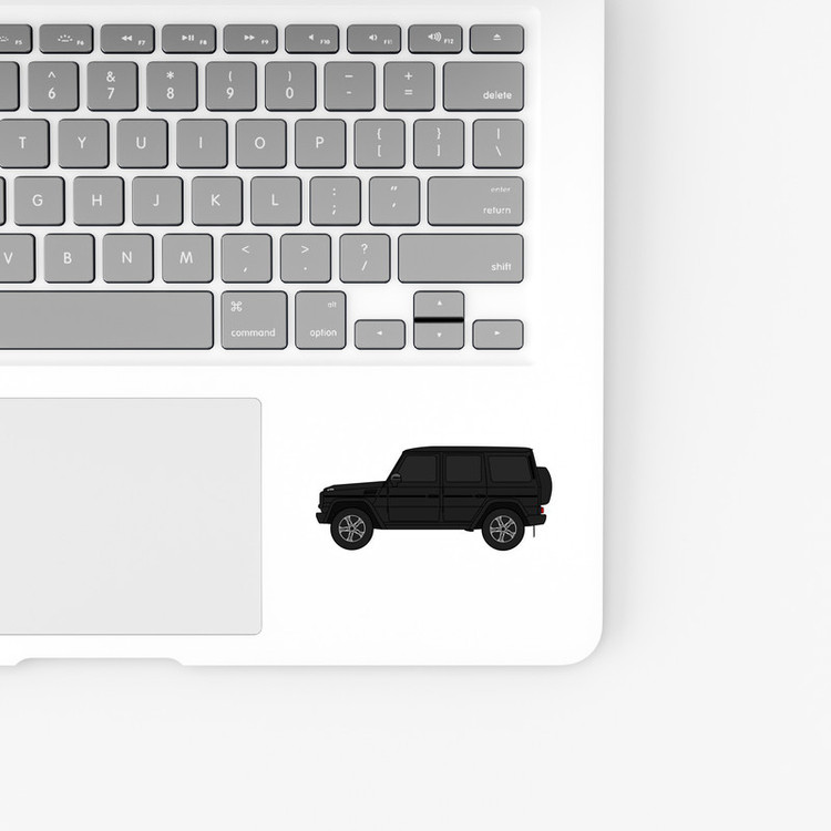 استیکر لپ تاپ و موبایل بووم طرح ماشین مدل G Class کد KT44