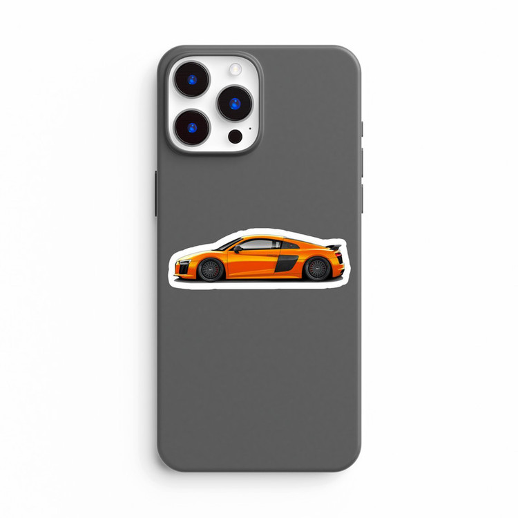 استیکر لپ تاپ و موبایل بووم طرح ماشین مدل Audi R8 کد KT18