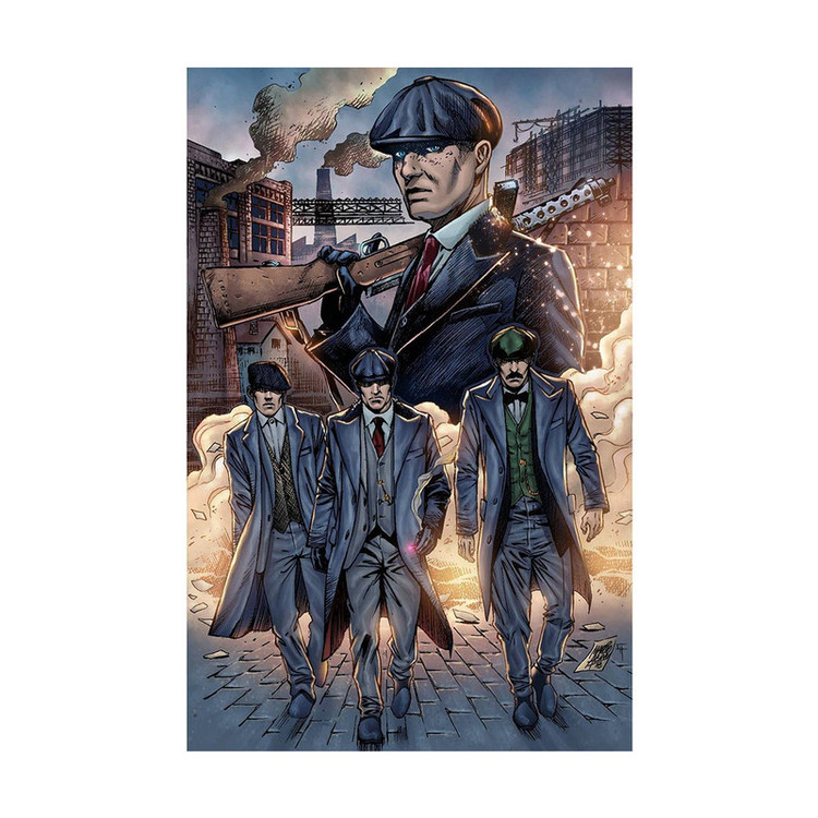 پوستر بوم استیکر طرح peaky blinders کد MG40