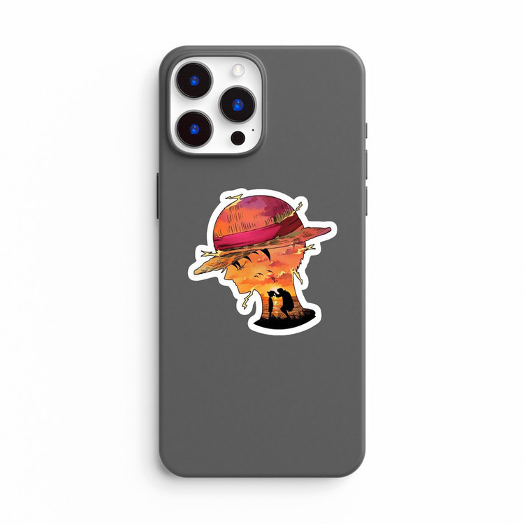 استیکر لپ تاپ و موبایل بووم طرح Luffy کد NY19