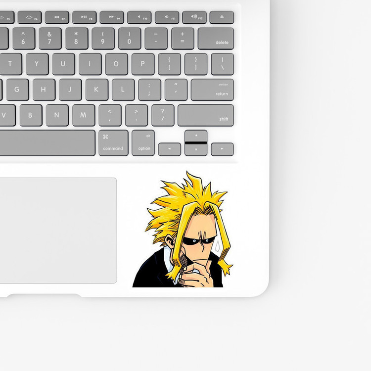 استیکر لپ تاپ و موبایل بووم طرح انیمه My hero academy مدل 1allmight کد NY44